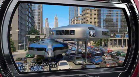 俄羅斯工程公司Dahir Insaat：設計電動車輛Gyrocar交通出行方式