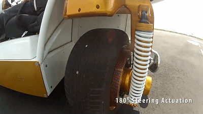 NASA研發新型車，可橫向行駛可原地旋轉，漂移過彎很輕松